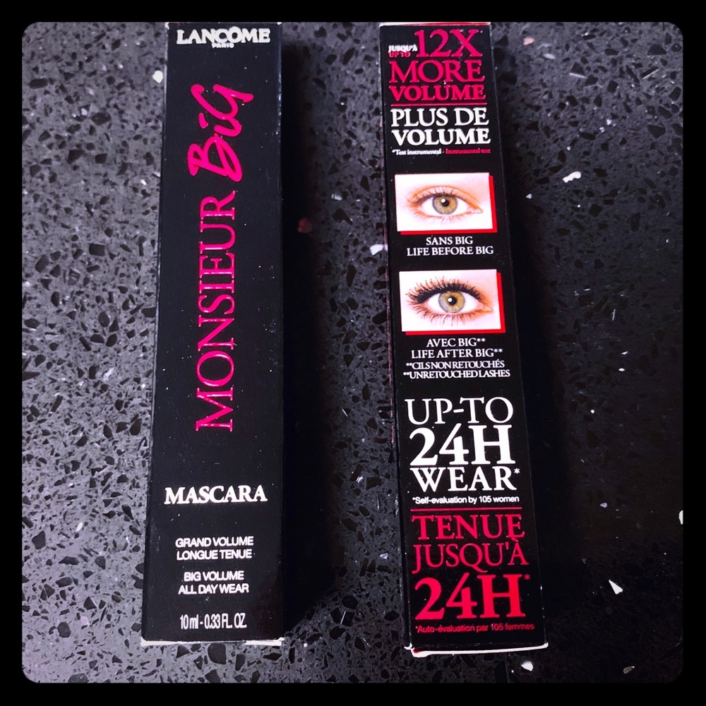 SOLD. Lancôme Monsieur Big Mascara BLACK X2
